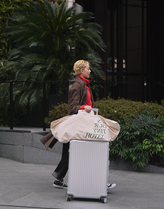 THE AOYAMA GRAND HOTEL collaboration with BOUTIQUE TOTE BAG (EXTRA LARGE)