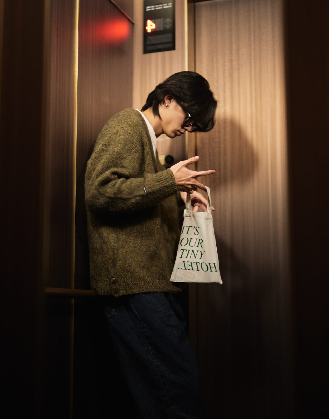 THE AOYAMA GRAND HOTEL collaboration with BOUTIQUE TOTE BAG (SMALL)