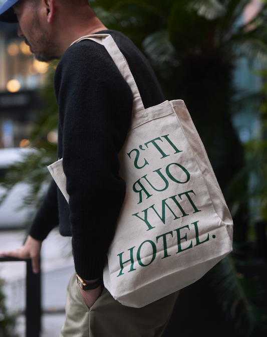 THE AOYAMA GRAND HOTEL collaboration with BOUTIQUE TOTE BAG