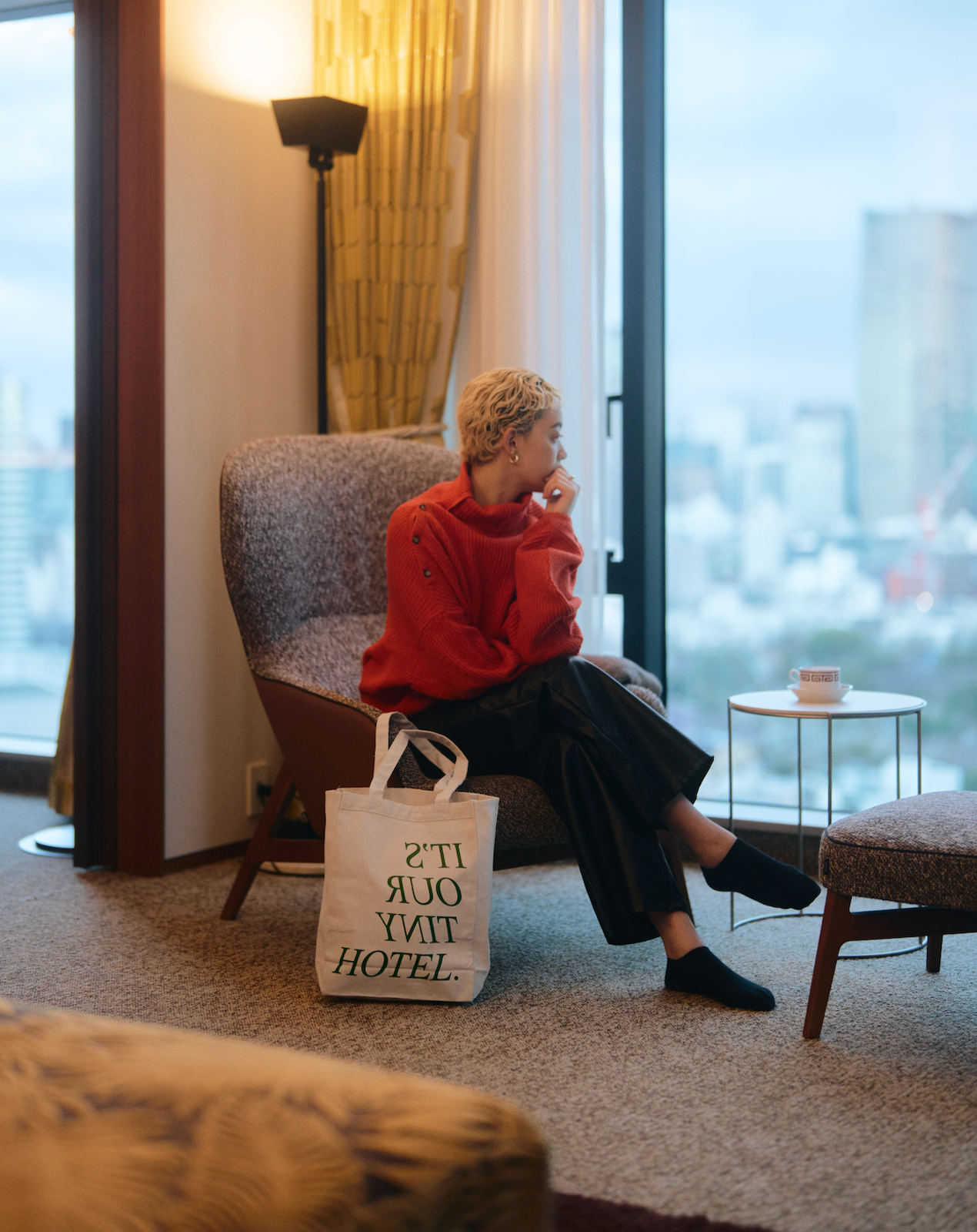 THE AOYAMA GRAND HOTEL collaboration with BOUTIQUE TOTE BAG