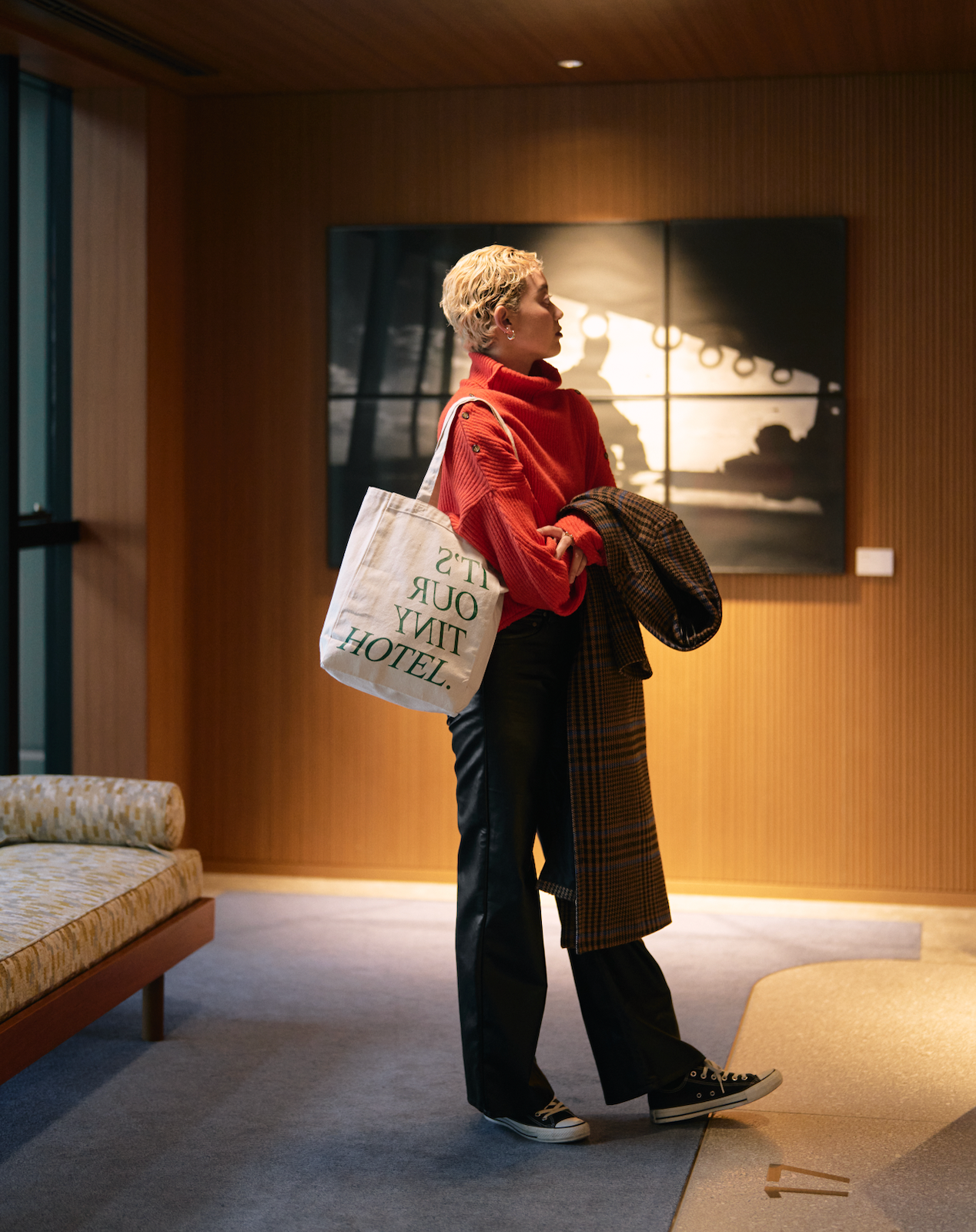 THE AOYAMA GRAND HOTEL collaboration with BOUTIQUE TOTE BAG